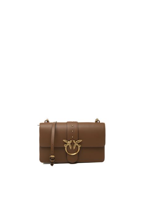 borsa a spalla love one classic marrone/oro PINKO | 105857-A0F1LOVE ONE CLASSIC-L17Q